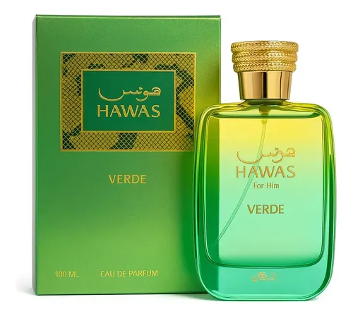 Perfume Hawas Verde de Rasasi