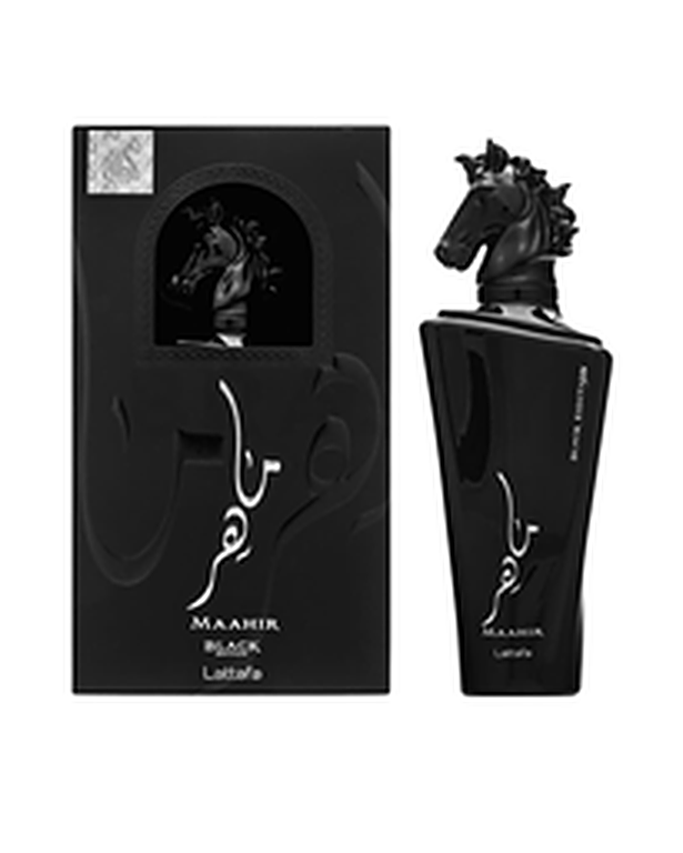 Perfume Maahir Black de Lattafa